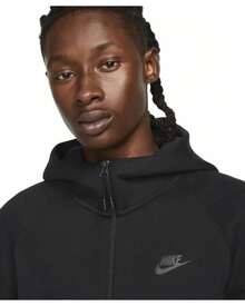Nike Sportswear Tech Fleece Windrunner Full Zip Hoodie 'Black/Black' - 黑色 - 查看 3