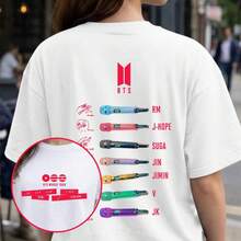 BTSs World Tour Comeback Graphic T-Shirt - Unisex Music Lovers - White - View 1