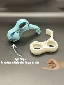 1个3D打印多功能人体工学手机支架，带减压配件，一体式支架 - 多色 - 查看 2