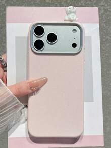 1 ốp lưng điện thoại màu hồng nude mùa hè với họa tiết mèo con trắng 3D | Phong cách tươi tắn & dễ thương, chống sốc, chống trượt, chống trầy xước | Tương thích với Apple 17 Pro Max | Tương thích với Apple dòng 17/16/15/14/13/12/11, dòng S20-S25, dòng Note 14/13/12, A56 5G | Quà tặng ngày Valentine/sinh nhật, phiên bản quốc tế, không phải phiên bản nội địa - Mèo hồng trắng - Xem 6