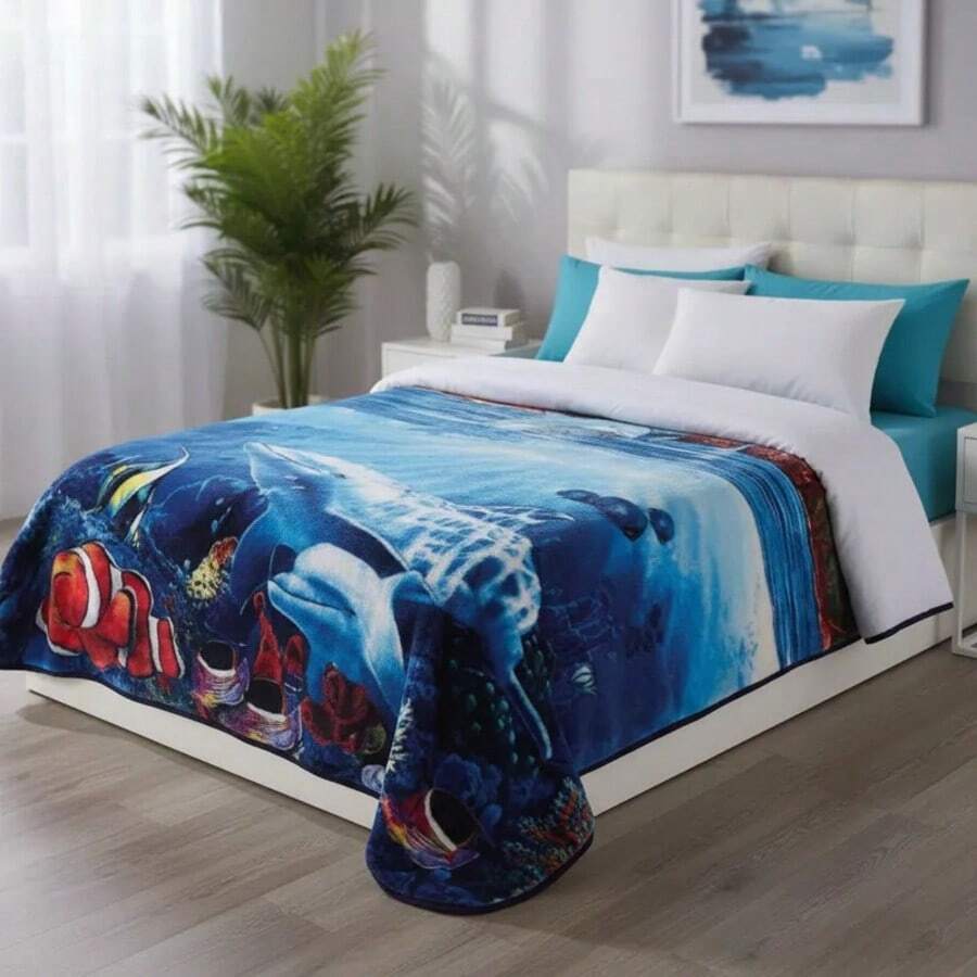 Dormitory Bedding - Aquarium - View 1