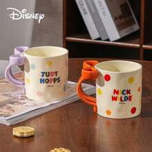Disney Zootopia Judy And Nick Ceramic Mug, Birthday/Souvenir Gift Set - Multicolor - View 7
