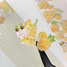 1 miếng dán hình thỏ dễ thương, hình dán động vật hoạt hình, hình dán trang trí sổ kế hoạch, hình dán cho trẻ em, bộ hình dán sáng tạo, hình dán khen thưởng, quà tặng tiệc tùng, quà sinh nhật, hình dán hoạt hình 3D mềm mại, bông xốp. - Nhiều màu - Xem 5