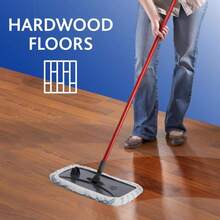 O-Cedar Hardwood Floor 'N More Microfiber Mop Refill - Trắng - Xem 5