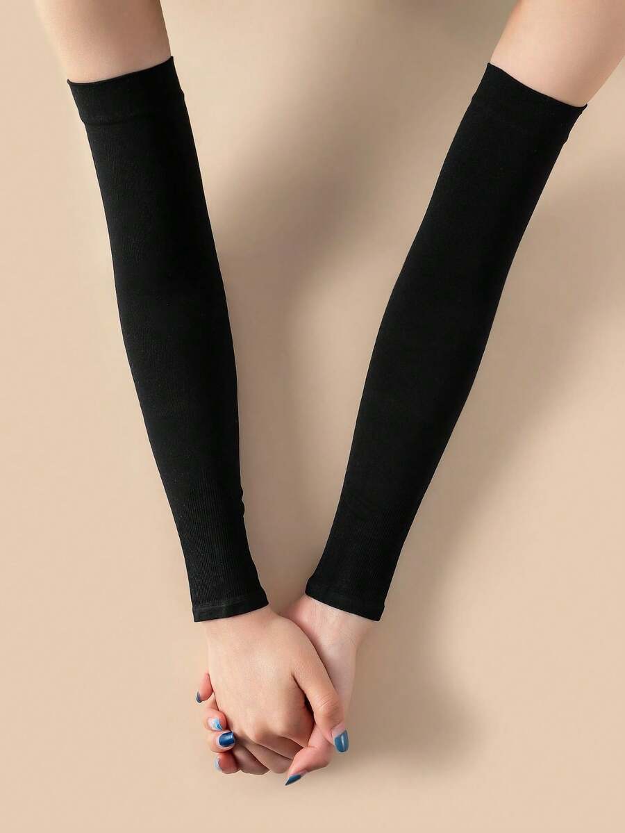 1 đôi ống tay chống nắng mùa hè ngoài trời unisex, phụ kiện Halloween, găng tay giữ ấm mùa đông, du lịch, lễ hội. - Nhiều màu - Xem 1