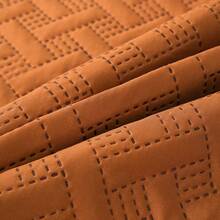 VOLTITO 3pc Bedspread Sets, Ultra Soft Microfiber Quilts Queen Size, 2pcs Pillowcases , Bed Coverlet King Size With Basket Weave Pattern, Lightweight Reversible Bedspread,  Soft Quilt Bedding Set, Lightweight Comforter Set Coverlet - Orange - View 5