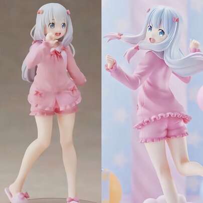 1pc Eromanga Sensei Sagiri Izumi Figurine, Cute Anime Girl Standing Pose, Decorative Collectible For Car, PC Case, Home/Office, Perfect Gift For Anime Fans - Handcrafted Anime Style Figurine With Adorable Pose, Detailed Outfit And Expressive Face