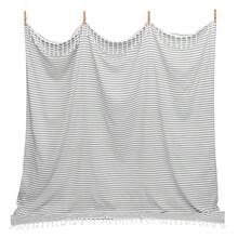 YEUZLI Khăn tắm biển Thổ Nhĩ Kỳ 200*200cm/78.74*78.74in có tua rua, thiết kế sọc cổ điển, khăn tắm hồ bơi và phòng tắm, khăn tắm biển cỡ lớn, nhanh khô và không bám cát, vật dụng cần thiết cho kỳ nghỉ, du lịch, cắm trại, bơi lội, thư giãn và tiệc tùng của người lớn. - nhiều màu - Xem 13