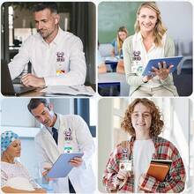 Easter And Spring Badge Reel/Bunny Badge Reel/ Nurse Badge Reel, ID Holdegr/ Gift, Easter Egg Badge Reel/ Teacher Badge Reel - C-multicolor - View 7