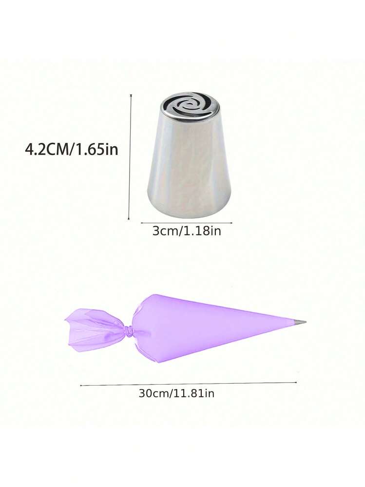 Bộ 16 đầu phun kem trang trí bánh, dụng cụ làm bánh, bộ trang trí bánh, dụng cụ khắc bánh, bộ dụng cụ làm bánh ngày lễ Giáng sinh, bộ đầu phun kem. - Xem 3