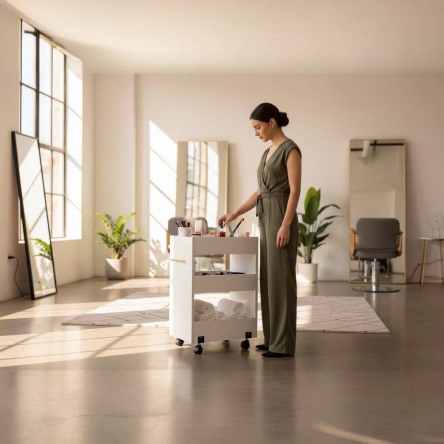 Spa Storage Systems - ホワイト - チェックする 1