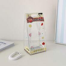 PVC透明行走娃娃收纳袋，可爱娃娃，防尘收纳袋，娃娃展示袋，生日礼物 - 圣诞礼物，完美礼物 - 彩色 - 查看 17