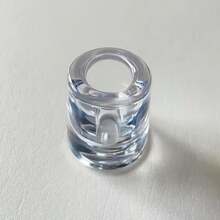 1pc Cigarette Extinguisher | Fireproof Ashtray | Classic Design, Plastic Material, Round Shape, No Electricity Required - Multicolor - View 9