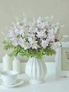 1 pieza Flor de cactus artificial, planta falsa, decoración de jardín exterior, corona de fiesta de boda, decoración del hogar, comedor, dormitorio, decoración de invierno, regalo de cumpleaños - Rosa Pálido - Ver 2