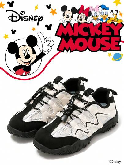 Disney Authorized collaboration with  | A pair of  children's sneakers, suitable for daily, festival, sports, and outdoor wear. It fits the foot comfortably, is anti-slip, wear-resistant, and breathables's's's's's's。 sneakers, girls' sneakers, girls' board shoes)