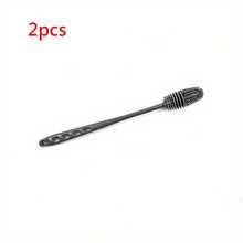 1个可重复使用的长柄硅胶瓶刷，适用于厨房和浴室，可清洁水瓶、茶杯和狭窄开口，无死角，多功能清洁工具 - 灰色 - 查看 12