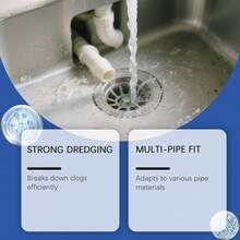 Drain Cleaner Powder, Convenient Household Drain Unclogging Agent Suitable For Cleaning Various Common Pipelines - 100g - View 5