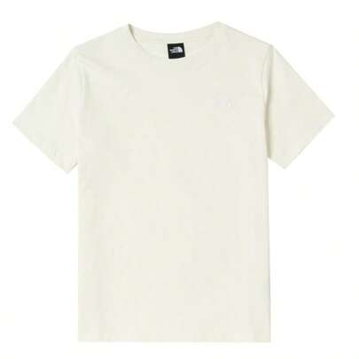 The North Face Women's T-Shirt, 2026 Summer W TNF ESSENTIAL FOUNDATION REGULAR SS TEE - AP, Comfortable Minimalist Casual Daily Commute Short Sleeve T-Shirt