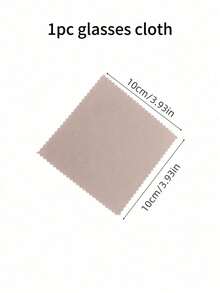 1 Pair Women's Fashionable Retro Glasses, Square Black Frames, Suitable For Round Face - Multicolor - View 8