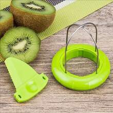 2pcs/1pc Stainless Steel Kiwi Fruit Peeler, Easy Grip, This Outdoor Portable Stainless Steel Green Peeler Is A Multifunctional Fruit Peeling And Pitting Tool, Easy To Carry Kitchen Utensil, Manual ABS Material Peeler, No Power Needed Kitchen Tool, Suitable For Outdoor Cooking, Perfect For Home And Outdoor Picnic Use, Ideal Kitchen Gadget - Multicolor - View 6