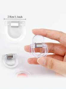 Clips invisibles y sin costuras para pantalones - Clips ajustables y antideslizantes adecuados para vaqueros, pantalones de pierna ancha, recorte de tela - Clips de plástico con agarre fuerte - multicolor - Ver 2