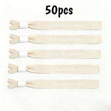 [Personalizado] Pulseras para fiestas personalizadas, pulseras de cinta desechables, pulseras de registro de eventos de conferencia, personalizadas para actividades, cumpleaños, bodas, reuniones grupales, festivales de música y conciertos, que agregan un ambiente festivo a los conciertos de música y celebraciones festivas - Multicolor - Ver 11