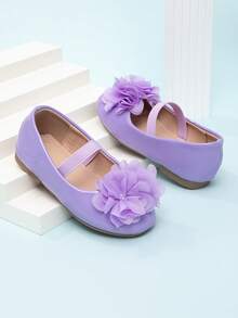 Zapatos planos para niños - Morado - Ver 4