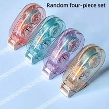 4/2/1pcs Acid & Alkali Resistant Durable Double-Sided Clear Adhesive Tape, Suitable For Handicrafts And Photo Album Making, Applicable To Plastic Surfaces - Sets - View 8