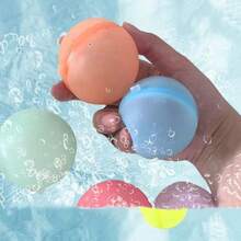 Magnetic Silicone Water Balls, Self-Closing Magnetic Water Balls For Water Games - Multicolor - View 3