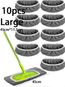 1个超大号超强吸水超细纤维拖把头替换装，可水洗重复使用，适用于大多数拖把，可用于地板清洁、厨房清洁、家居清洁等。 - A - 查看 11