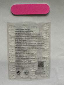 10片装光疗手工猫眼蝴蝶花皇后可穿戴美甲粉玫瑰假指甲按压式美甲 - 粉色 - 查看 10