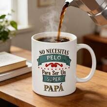 11oz Funny Baby Dad Coffee Mug, Birthday Christmas Father's Day Gift For Dad - Multicolor - View 8
