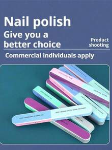 1pc Nail Polishing Tool, 7pcs Surface Sanding Belts, Nail File, 7 Types Of Abrasive Stones, Multi-Function Polishing, Silver Jewelry Polishing, Model Tools - Multicolor - View 9