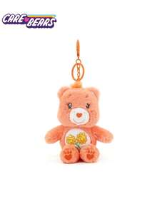 CARE BEARS 爱心熊毛绒钥匙扣套装，可爱钥匙扣，包包挂饰和钱包配件，可爱小熊钥匙扣，包包挂饰，礼物，钥匙圈手提包，单肩包，耳机盒，吊坠，个性化汽车包，钥匙挂钩，完美的手提包、单肩包和车钥匙配件 | 可爱卡通动物设计 | 理想的生日礼物，圣诞礼物 - 彩色 - 查看 12