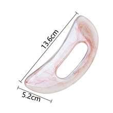 Gua Sha Massage Tool With Handle Resin Massager Scraping Board For Body Shaping Muscle Neck Back Face Gua Sha Massage Tool Body - Multicolor - View 4