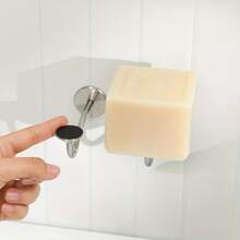 [Magnetic Soap Dish] Stainless Steel Magnetic Soap Dish | Hole-Free Wall-Mounted, Easy To Stick And Install, Suitable For Shower, Kitchen, Bathroom - Magnetic Soap Holder - View 9