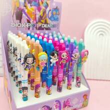 Hasbro 1/3/6支装 女巫猎人 KPOP 香味可擦啫喱笔，高品质书写笔，适合学生和办公人士使用 - 彩色 - 查看 3