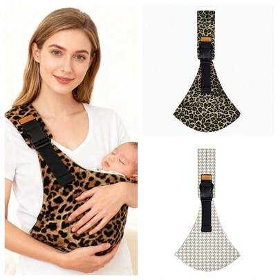 1pc Baby Sling Carrier, Toddler Carrier, New Baby Sling, Portable And Lightweight Sling, Non-Slip Hip Seat Carrying Multi-Purpose Baby Carrier Crossbody Style Adjustable Size Machine Washable Easy For With Baby Suitable For Newborns