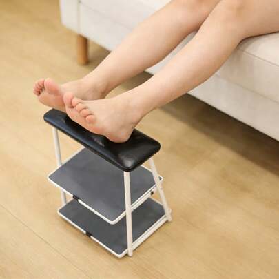 美甲美睫工具车收纳架，重型维修工具车，双层带把手和进料枕，适用于机械师，铝制收纳架，车库维修，仓库汽车美容店