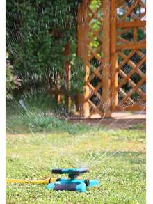 360 Degree Automatic Rotating Lawn Sprinkler, Garden Irrigation Sprinkler Head, Rooftop Cooling Water Sprayer - A - View 5