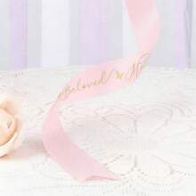 5 Yards/Pack Mother's Day Carnation Ribbon, Best Mom Ribbon, Flower Bouquet Gift Packaging Satin Ribbon, Cake Box Tie Ribbon, DIY Craft - 6 - View 16