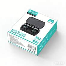 Auriculares Bluetooth Inalámbricos ST-W125 con Estuche de Carga, Tecnología Bluetooth 5.4, Batería de 40mAh en Auriculares y 300mAh en Estuche, Llamadas Telefónicas y Reproducción de Música, Diseño Pequeño y Portátil, Carga Rápida vía USB, Compatibles con Teléfonos y Tablets, Color Negro y Blanco Disponibles - Ver 7