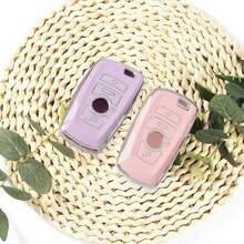 TPU Car Remote Key Protective Case Suitable For 520 525 F30 F10 F18 118i 320i 1 3 5 7 Series X1 X3 X4 X5 M3 M4 M5, Smart Car Key Keychain Cover - Soft TPU Protection, Great Gift - Multicolor - View 3