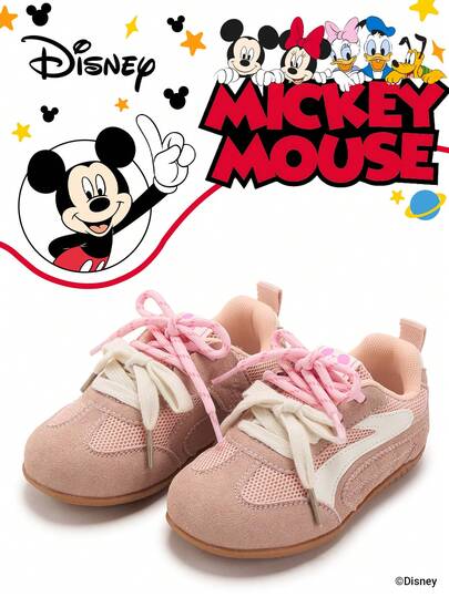 Disney بالتعاون مع ميكي ماوس | حذاء رياضي للأطفال من ديزني، مناسب للارتداء اليومي، والمهرجانات، والرياضة، والأنشطة الخارجية. يتميز براحة فائقة، ومقاومة للانزلاق، والتآكل، والتهوية الجيدة (أحذية رياضية للأولاد، أحذية ركوب الأمواج للأولاد، أحذية رياضية للأطفال، أحذية رياضية للبنات، أحذية ركوب الأمواج للبنات).