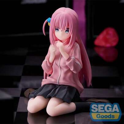 1pc Cute Anime Figurine Statue - Desktop Collectible Decor, PVC Gift, Anime Figure, Lonely Rock Gotou Desktop Ornament