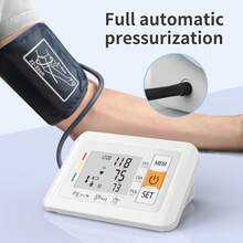 Automatic Blood Pressure Monitor,Blood Pressure And Pulsemeasurement - ALPS-GRAY - View 5