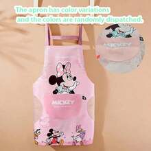 Disney Authentic Waterproof & Oil-Proof Apron, Comfortable Kitchen Cooking Apron, Unisex Design - Multicolor - View 10