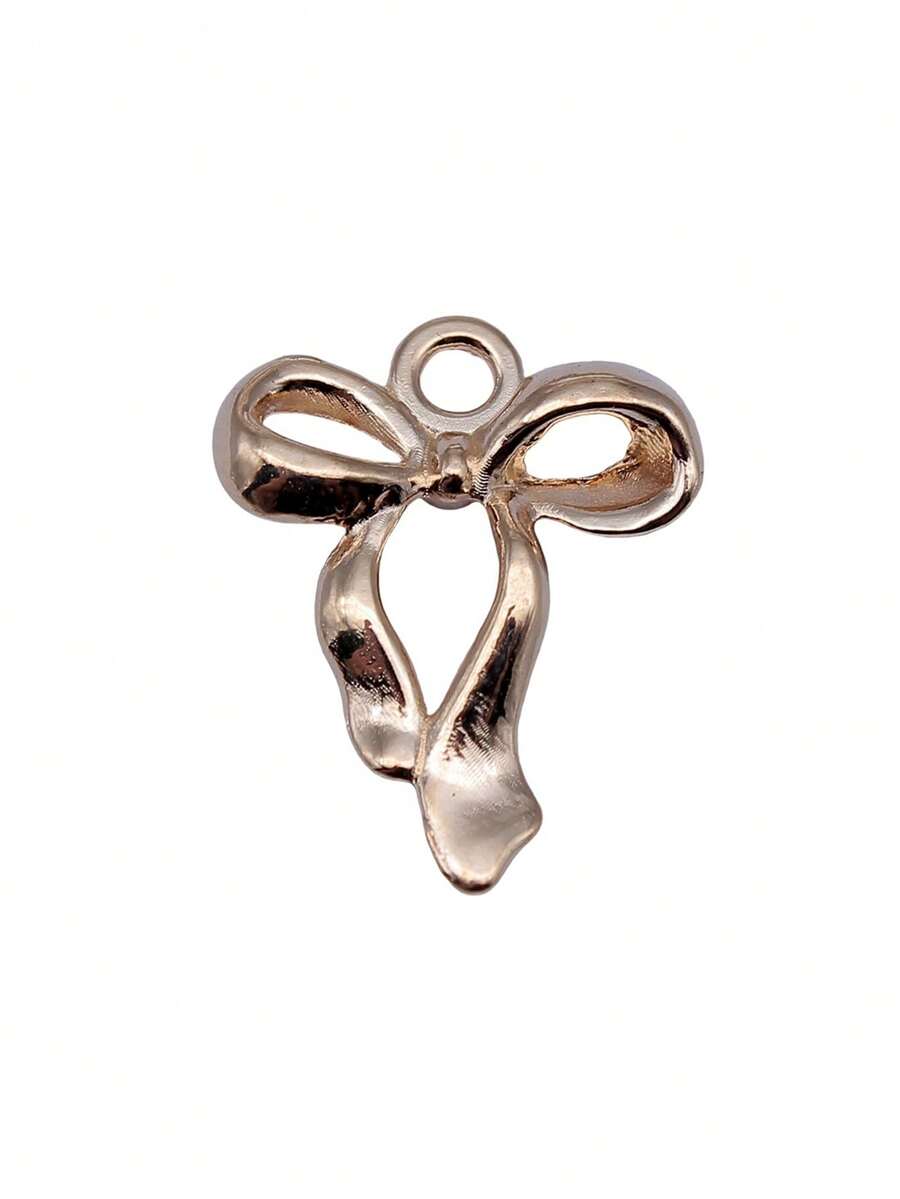 15pcs Bow Tie Pendant For DIY Jewelry Making - KC Gold Color - View 1