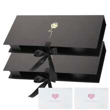 Hộp quà "Anh yêu em" kích thước 17,9" x 7,5" x 2,6", thích hợp đựng hoa, quà tặng Ngày Valentine, Ngày của Mẹ, đám cưới, kỷ niệm, sinh nhật, lễ tốt nghiệp và các dịp khác. Hộp quà hình chữ cái lớn, dày dặn, có thể chứa đầy quà. - Anh Yêu Em - Xem 14