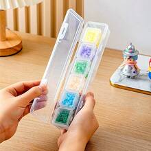 1/4/8pcs Bead Storage Box, Small Particle Beads, Pearls, Diamonds Organizer Compartment - Multicolor - View 6
